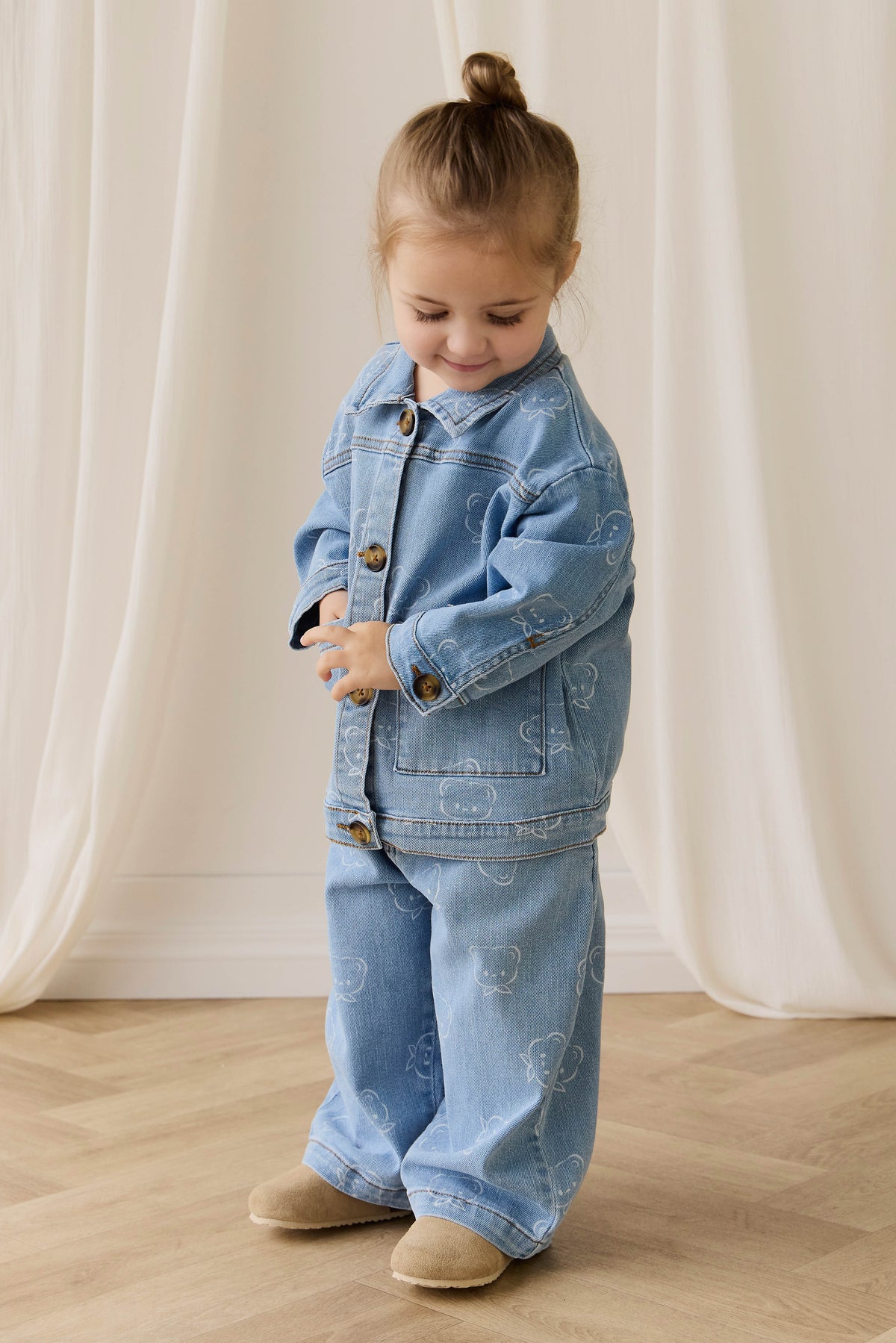 Abel Pant - Bowie Bear Denim - image 7