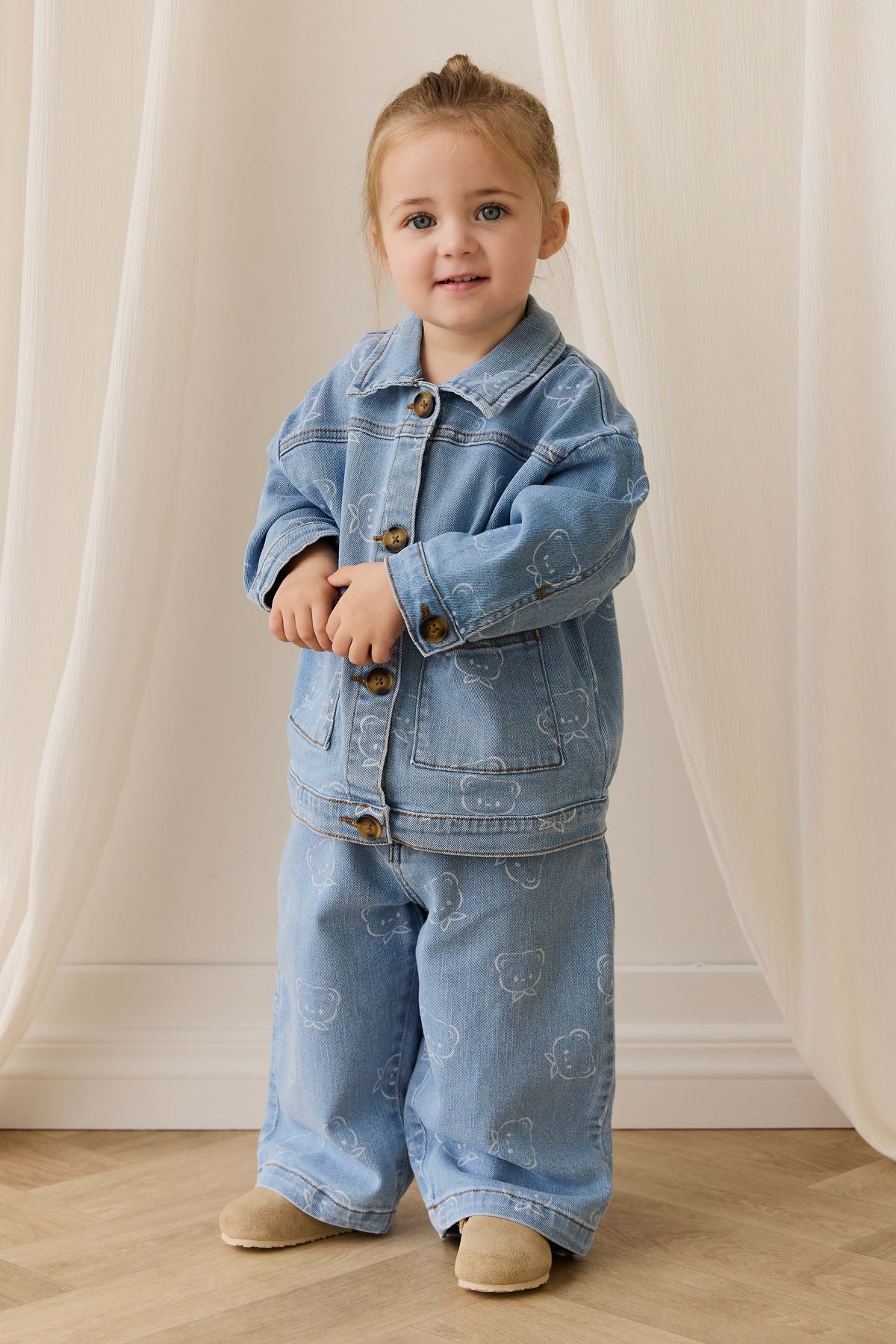 Abel Pant - Bowie Bear Denim - image 9