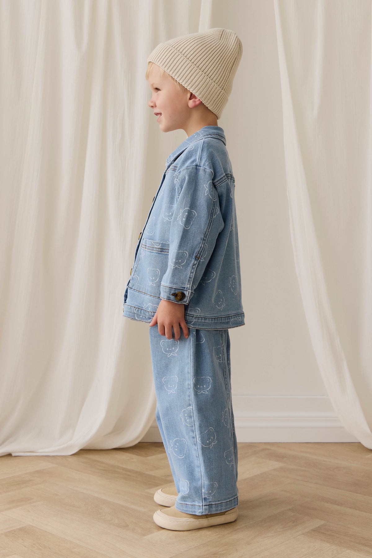 Abel Pant - Bowie Bear Denim - image 11
