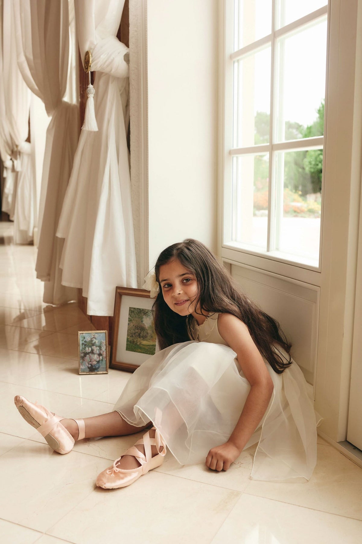 Adalyn Dress - Parchment - image 1