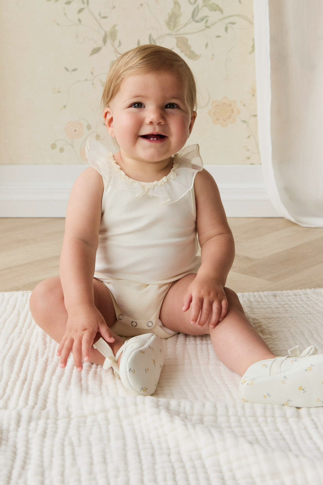 Adalyn Playsuit - Parchment - image 1