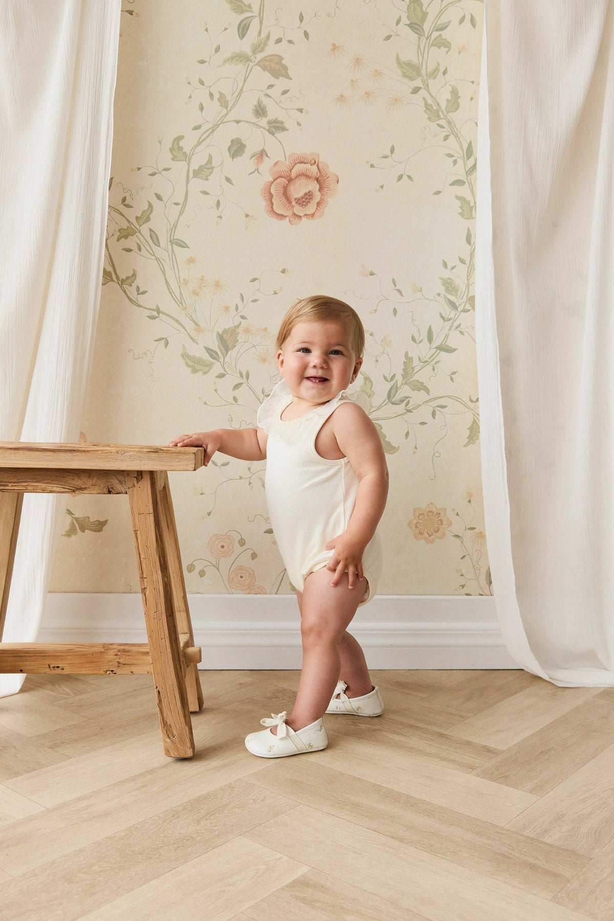 Adalyn Playsuit - Parchment - image 5