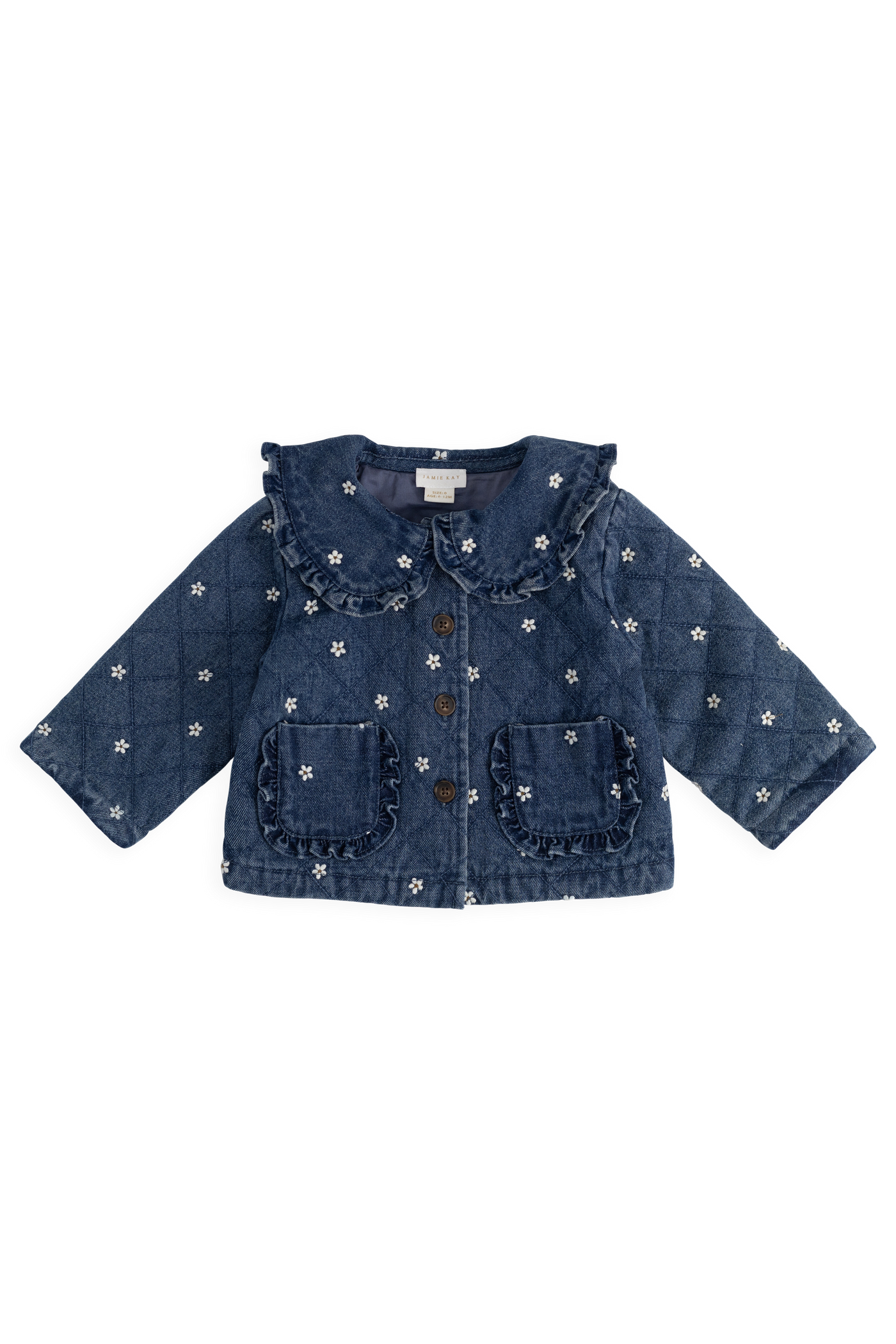 Amandine Jacket-Josie Floral Denim