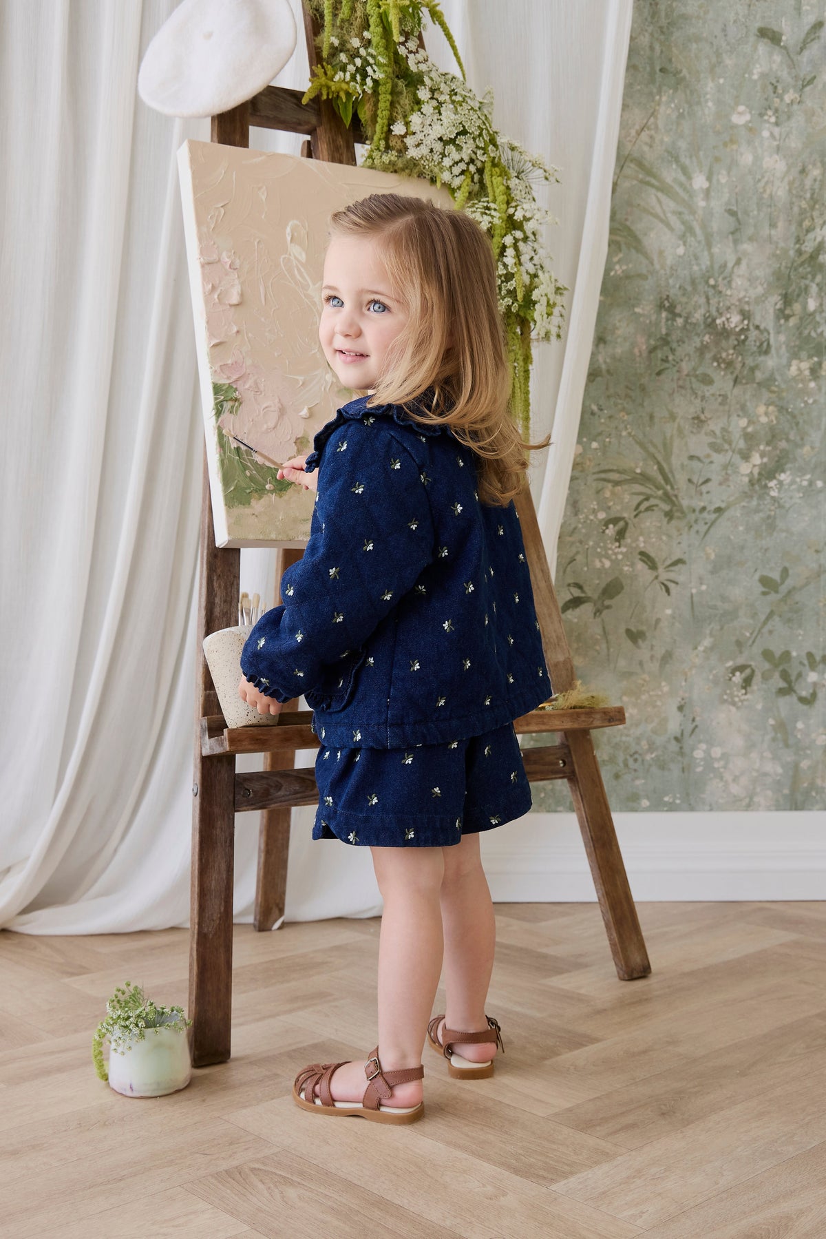 Amandine Jacket - Lisa Indigo - image 12