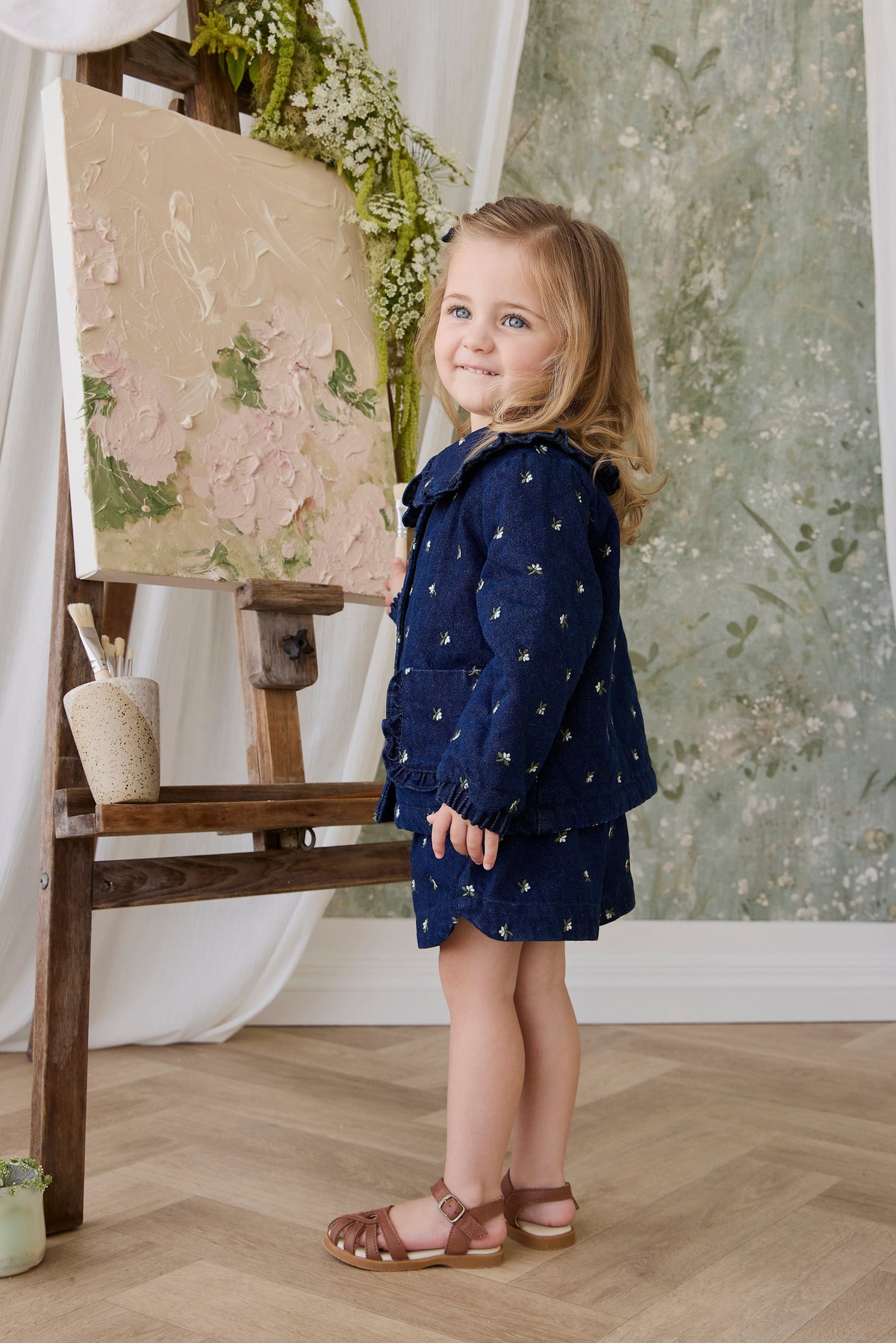 Amandine Jacket - Lisa Indigo - image 8