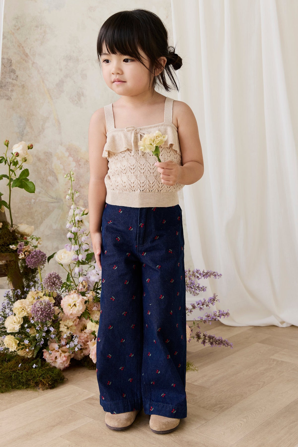 Amandine Pant - Cerise Denim - image 6