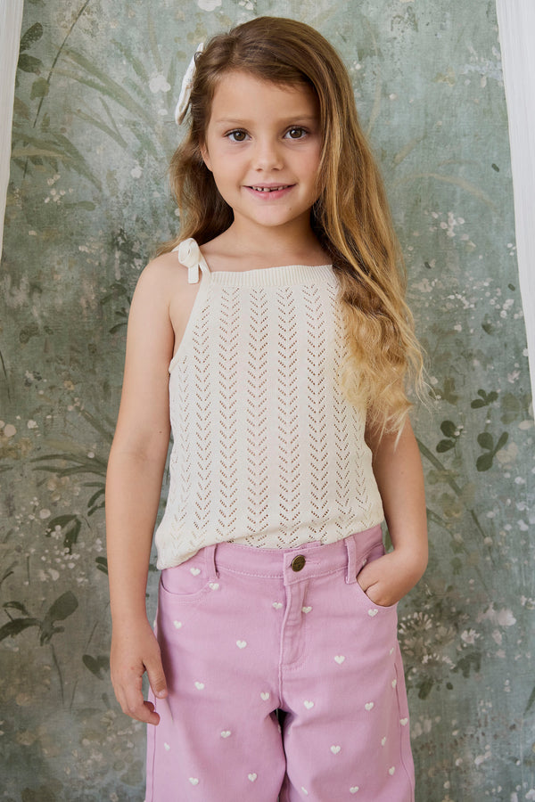 Astra Pant - Petite Heart Orchid
