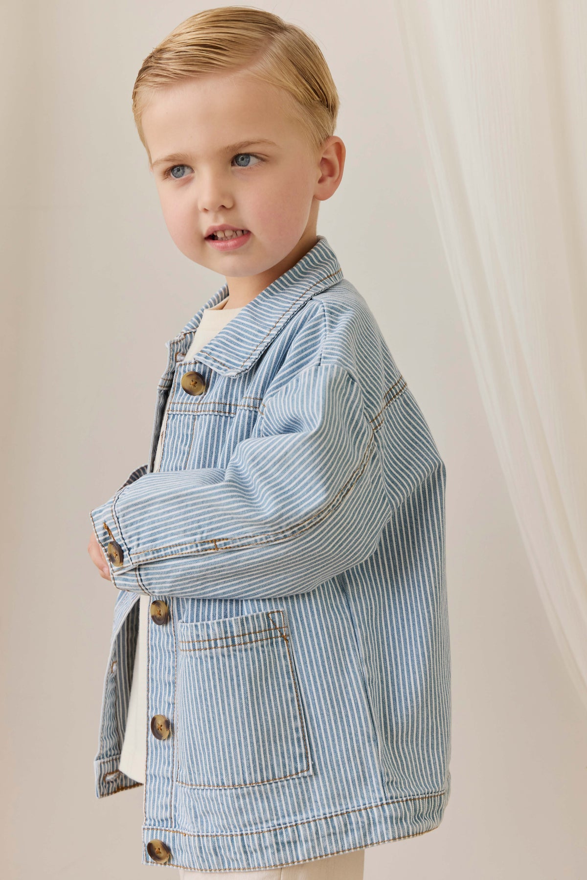 Axel Jacket - Holiday Stripe - image 15