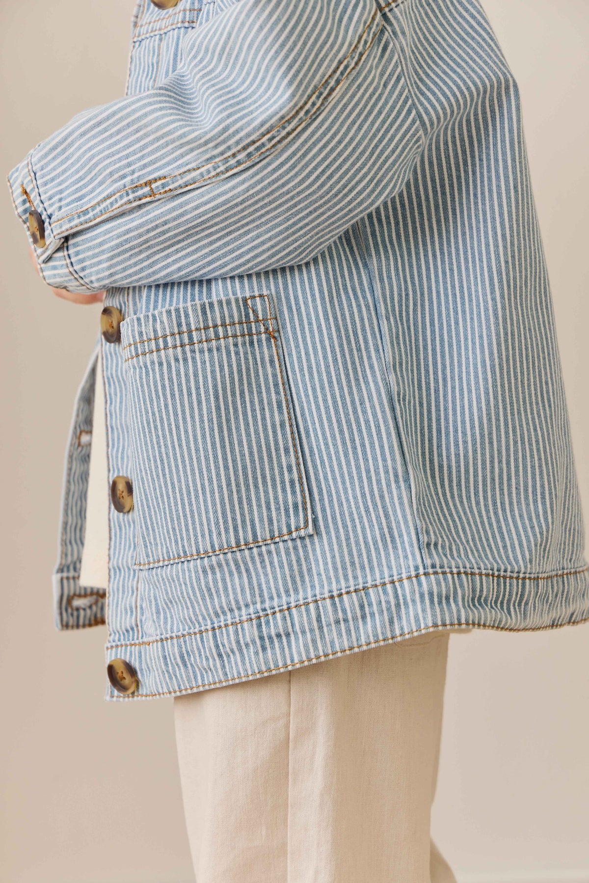 Axel Jacket - Holiday Stripe - image 19