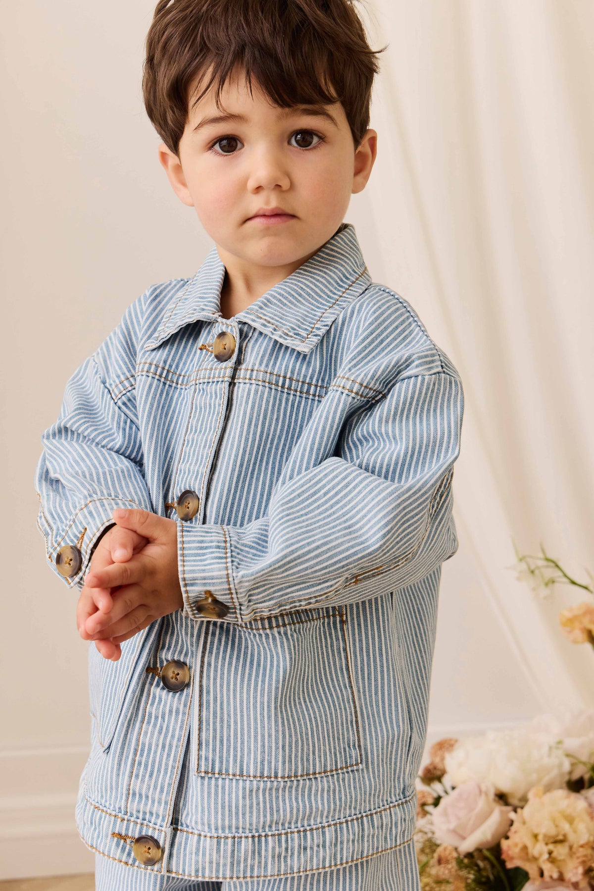 Axel Jacket - Holiday Stripe - image 4