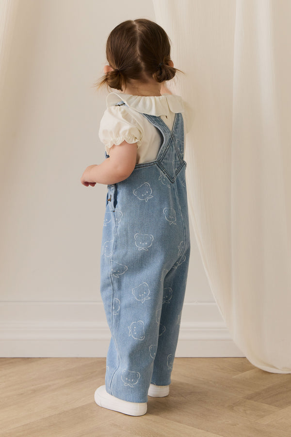 Blair Overall - Bowie Bear Denim
