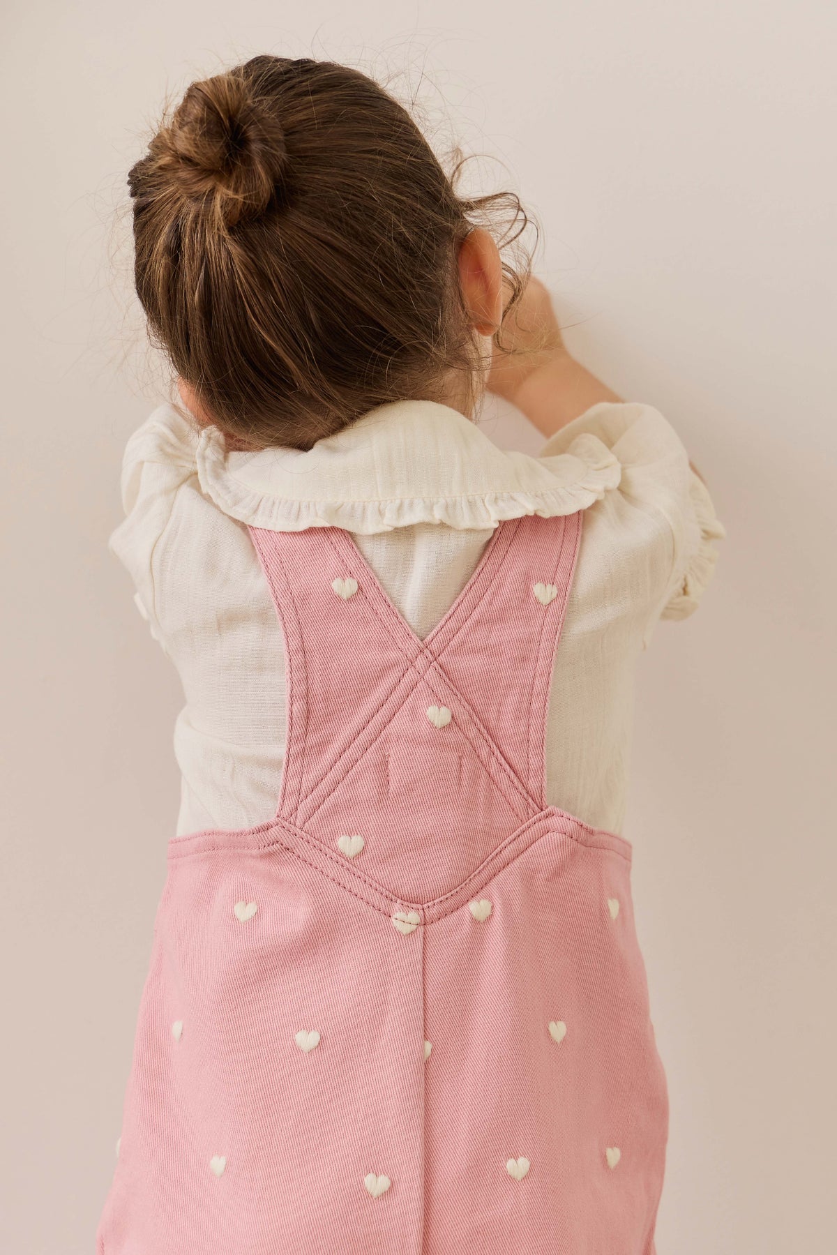 Blair Overall - Petite Heart Rose - image 5