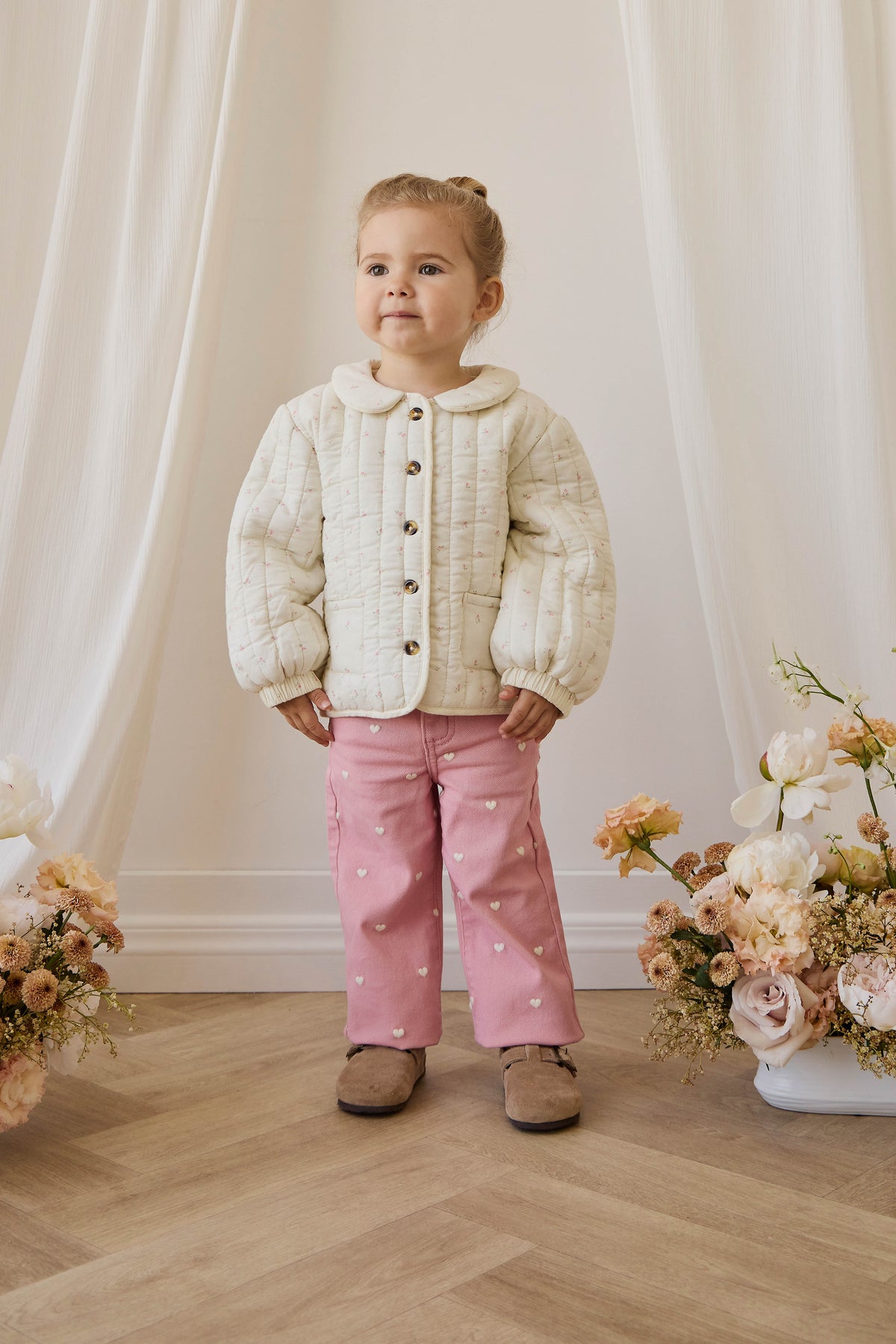 Blair Pant - Petite Heart Rose - image 4