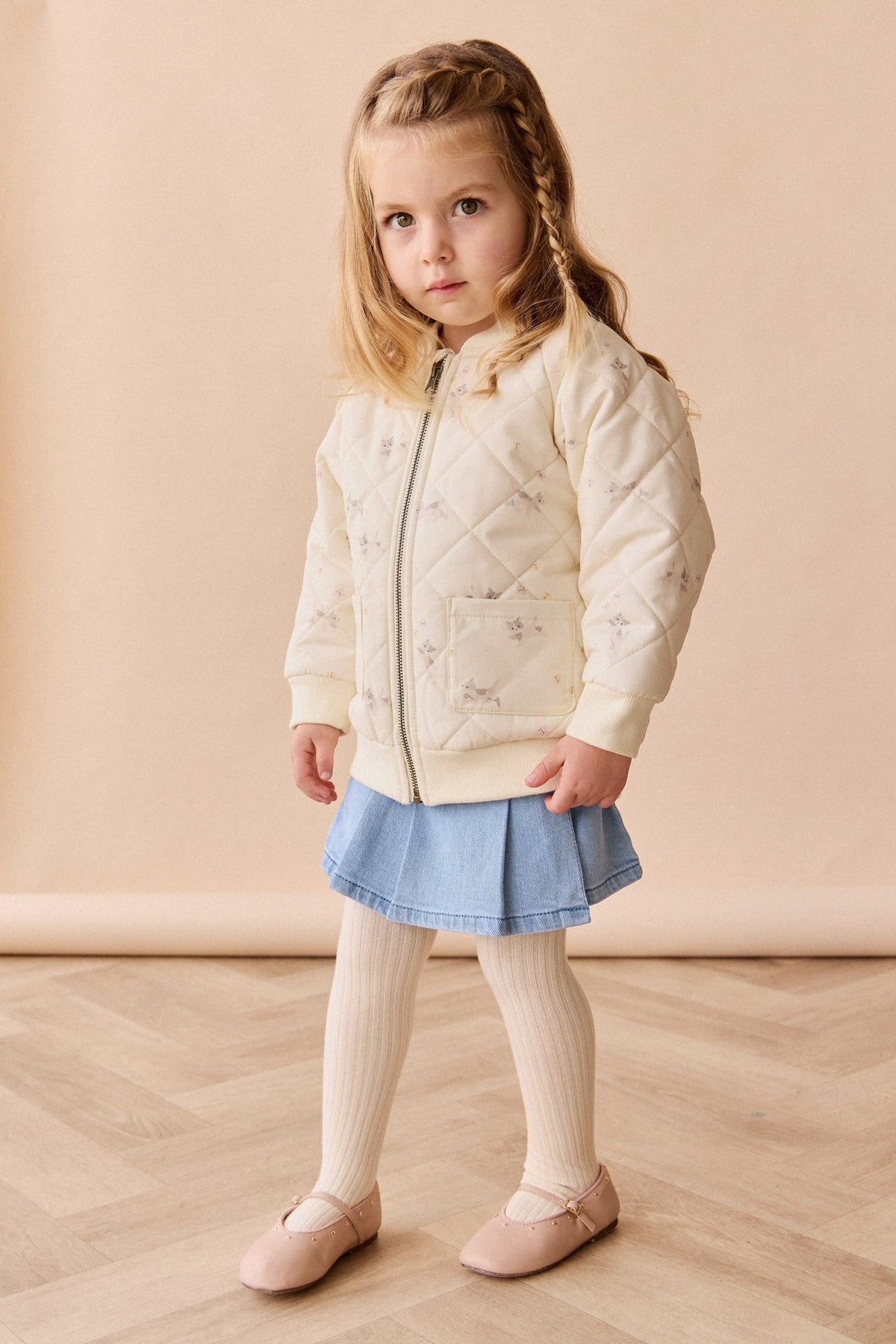 Cammy Jacket - Playful Kitten Whisper White - image 5