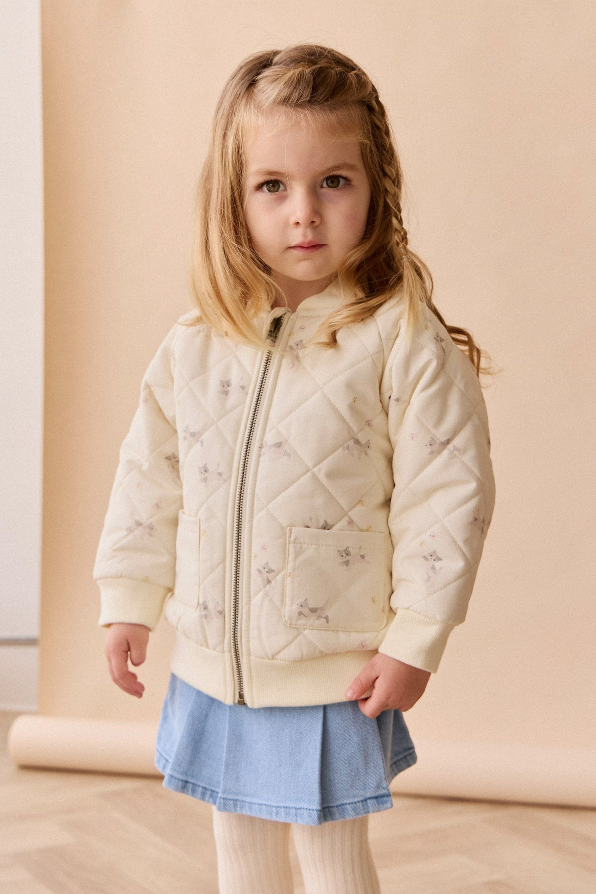 Cammy Jacket - Playful Kitten Whisper White - image 7