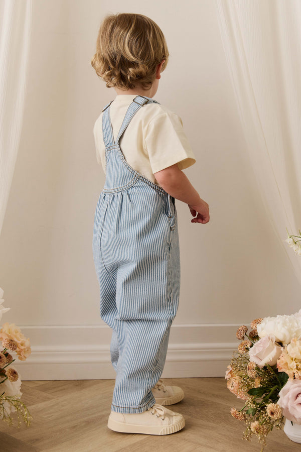 Cecil Overall - Holiday Stripe
