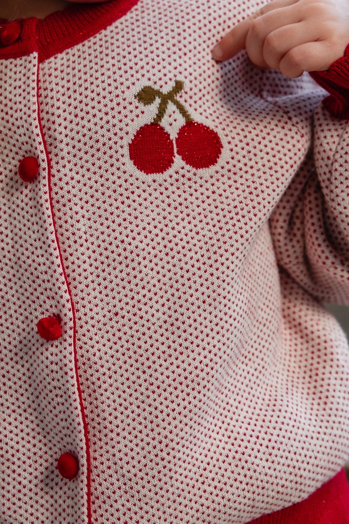 Liana Cardigan - Liana Cherry - image 3