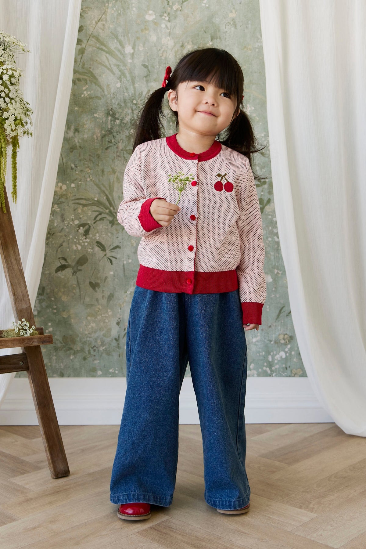 Liana Cardigan - Liana Cherry - image 5