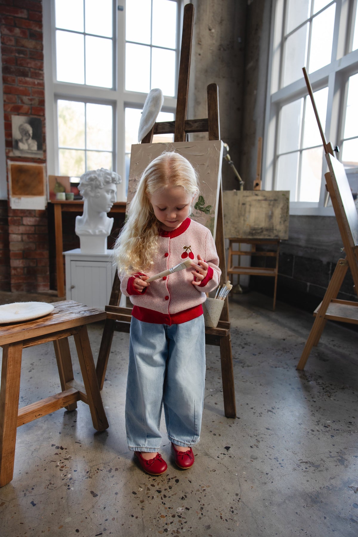 Liana Cardigan - Liana Cherry - image 6
