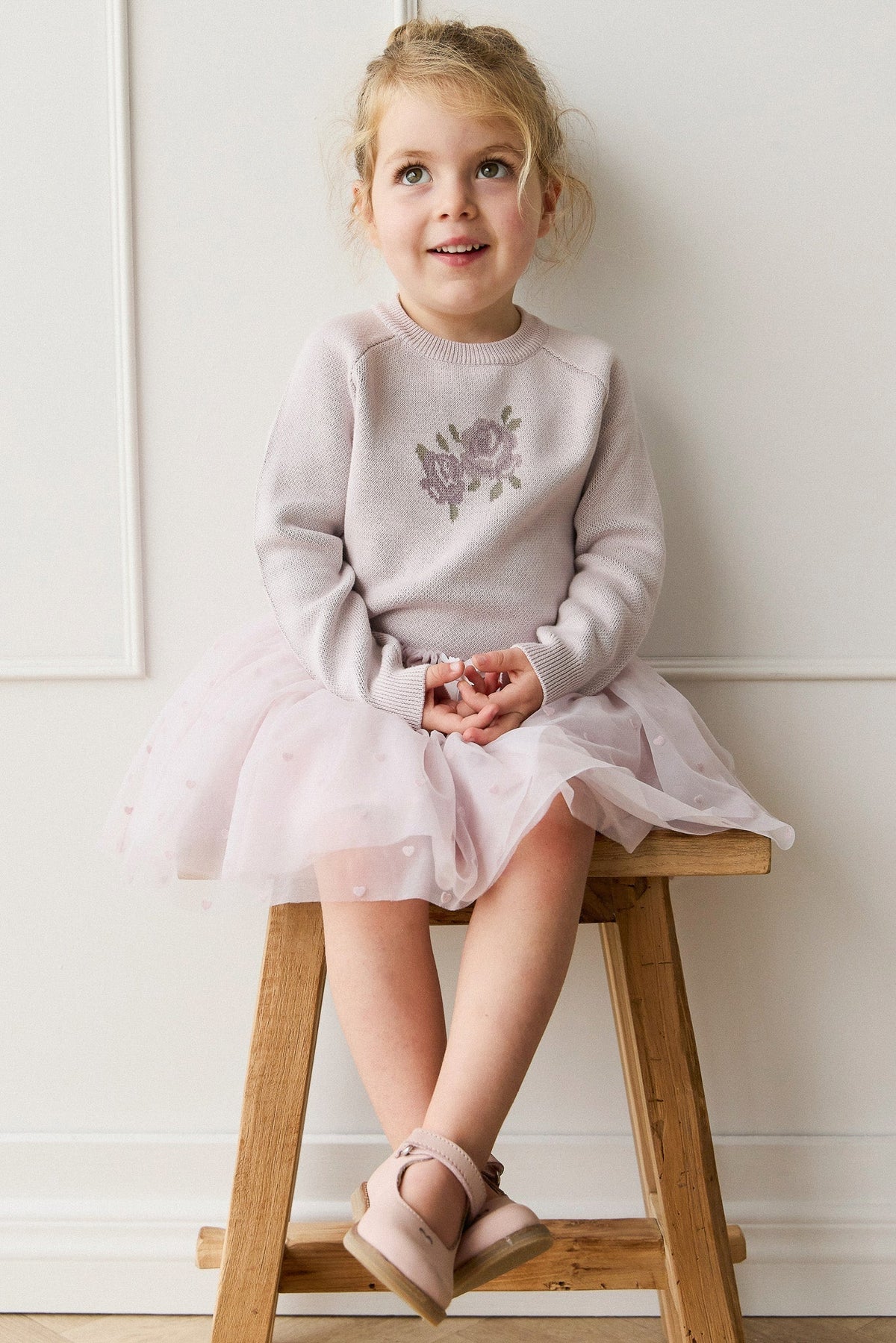 Lottie Skirt - Petite Heart Flocking - image 3