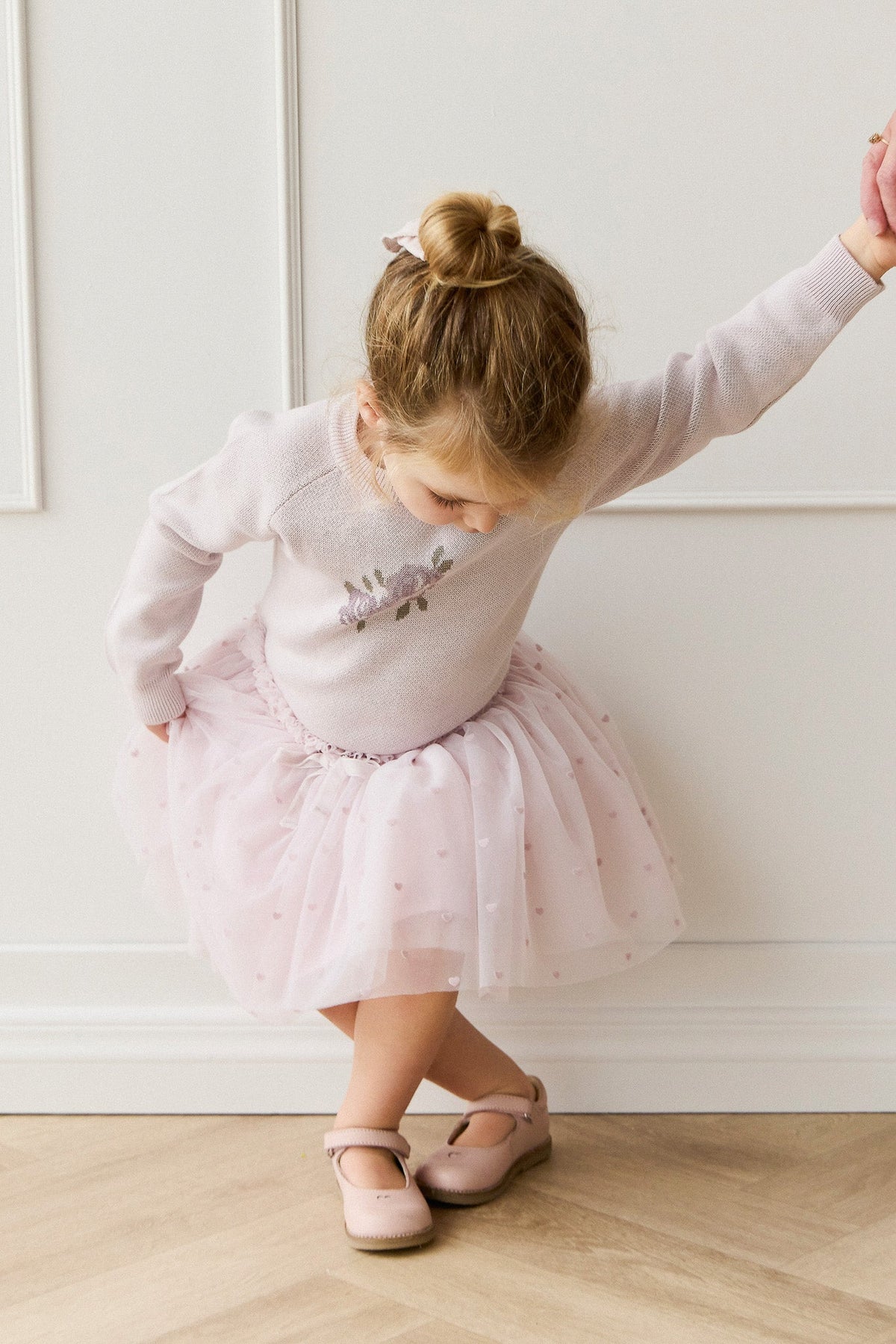 Lottie Skirt - Petite Heart Flocking - image 4