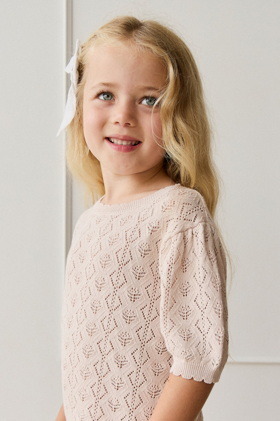 Mila Knitted Top - Dainty Pink - image 2