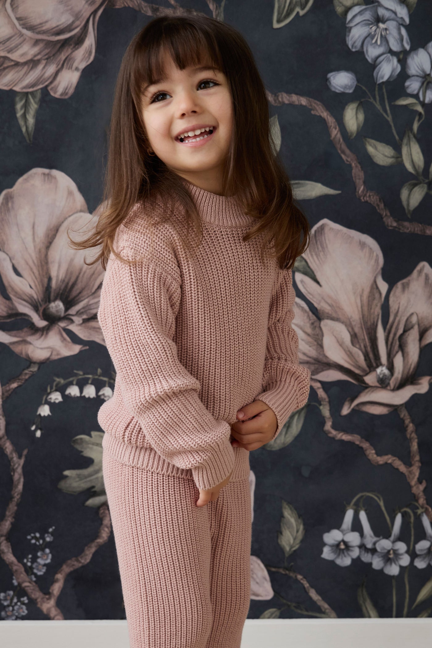 Morgan Sweater - Shell Pink
