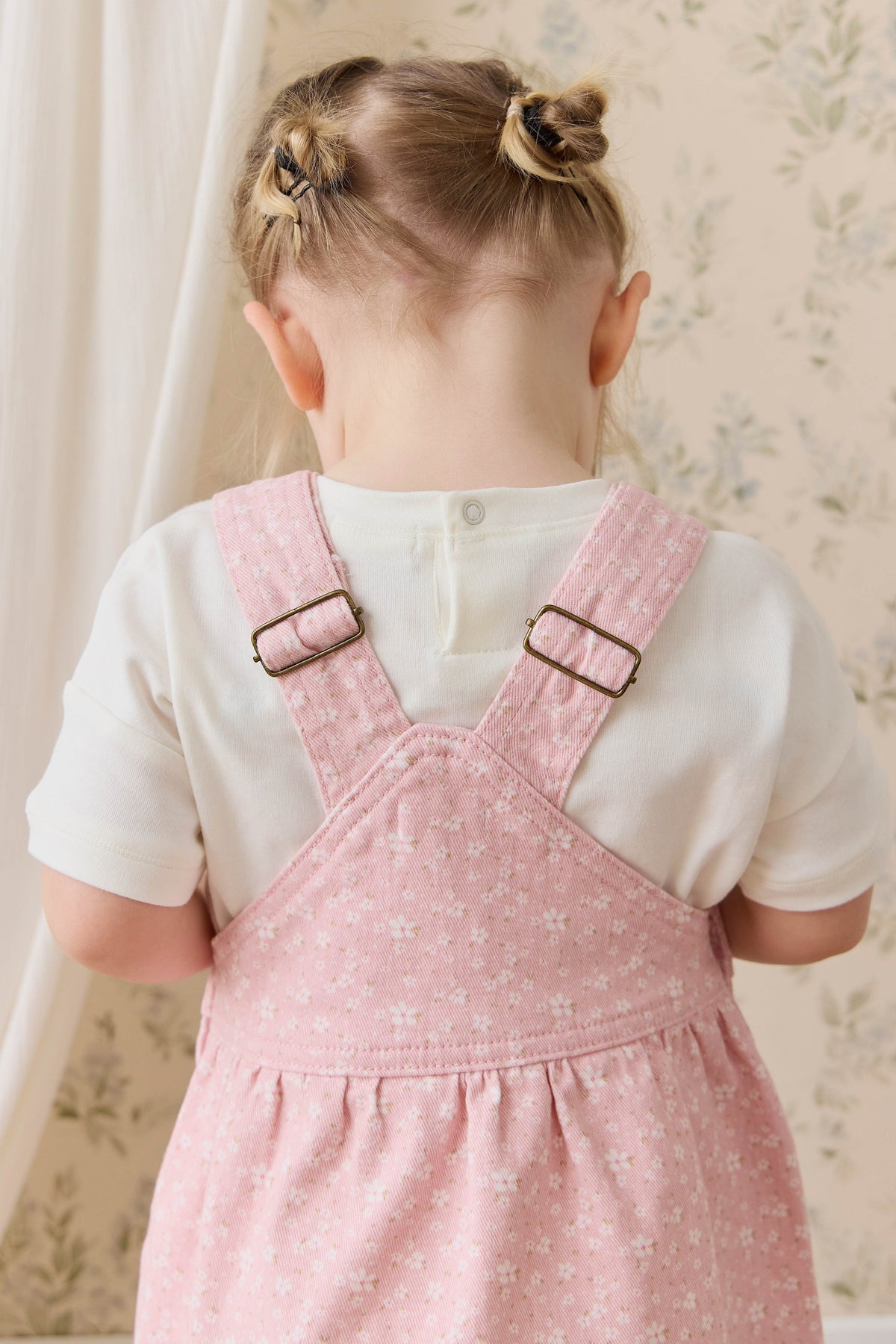 Norah Overall Dress-Paula Powder - image 8