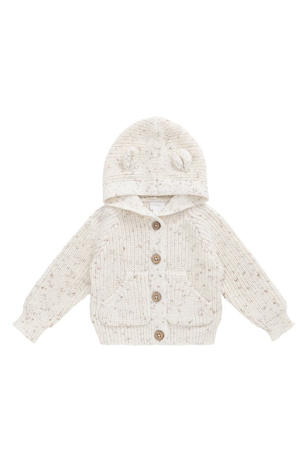 OG Bear Knit - Pistachio Fleck