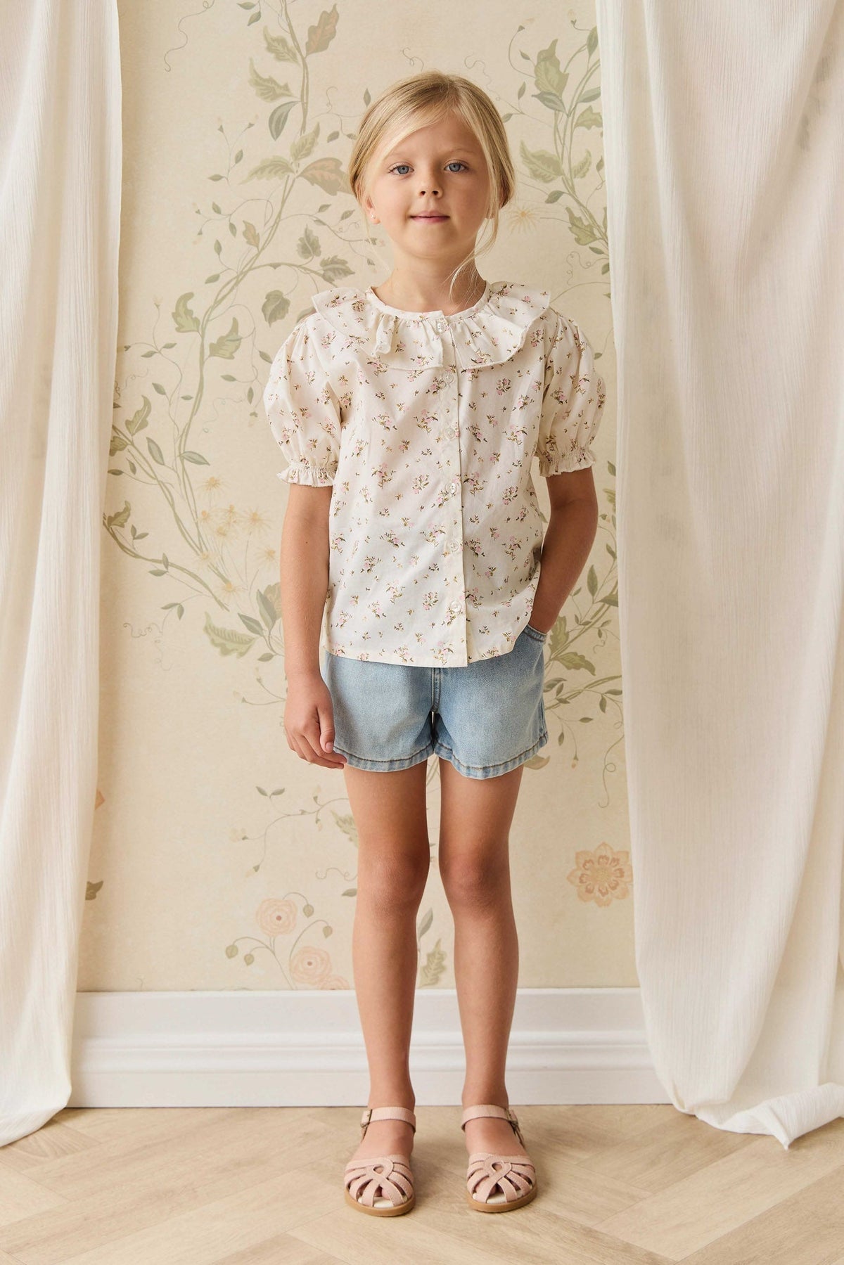Organic Cotton Alora Top - Bianca Antique - image 3