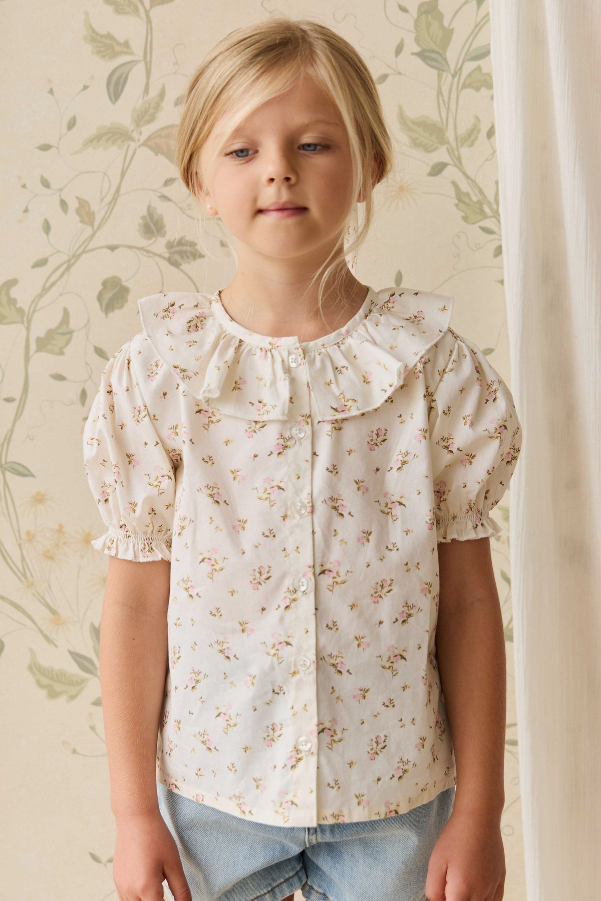 Organic Cotton Alora Top - Bianca Antique - image 4