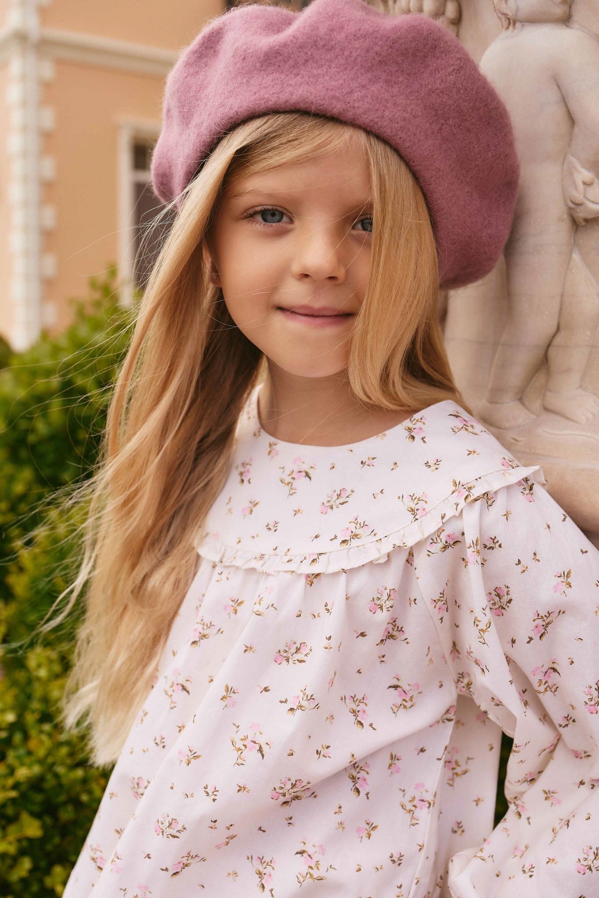 Organic Cotton Amira Blouse - Bianca Antique - image 3