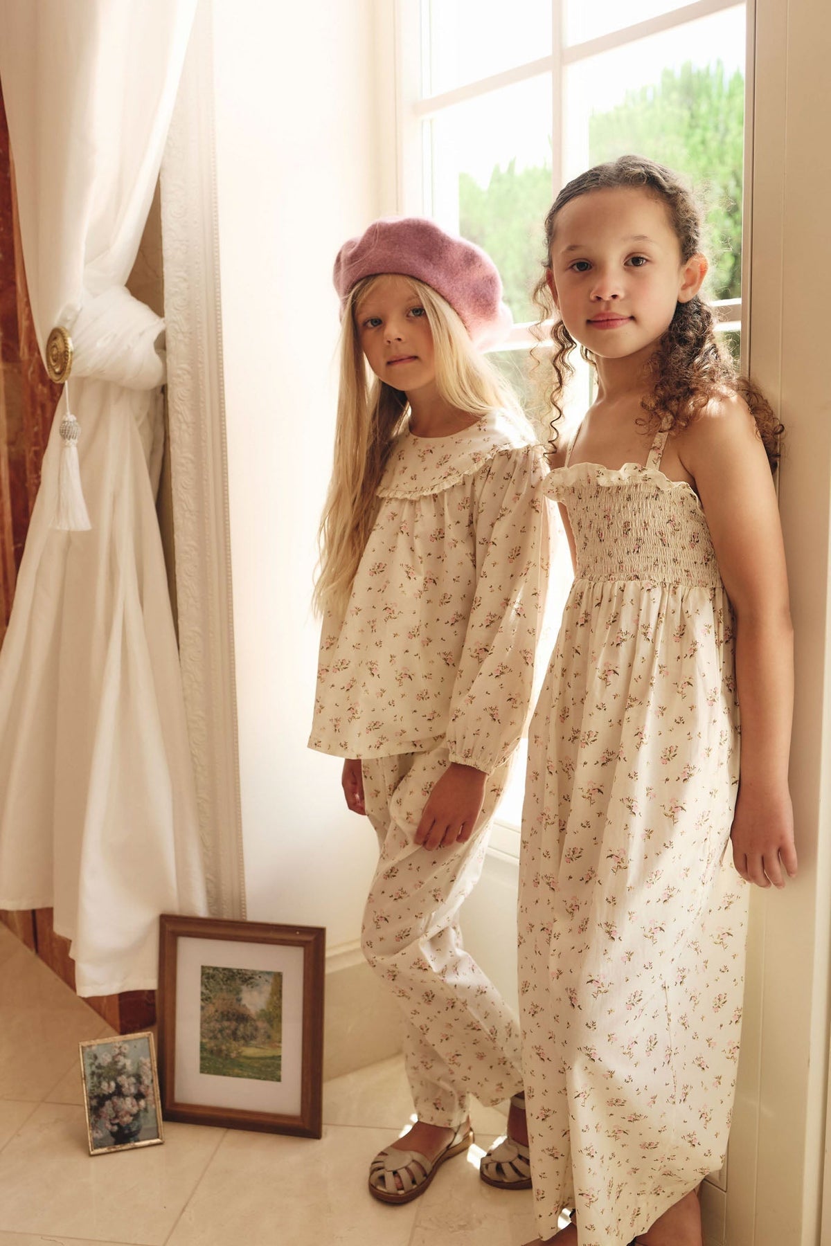 Organic Cotton Arabella Jumpsuit - Bianca Antique - image 1