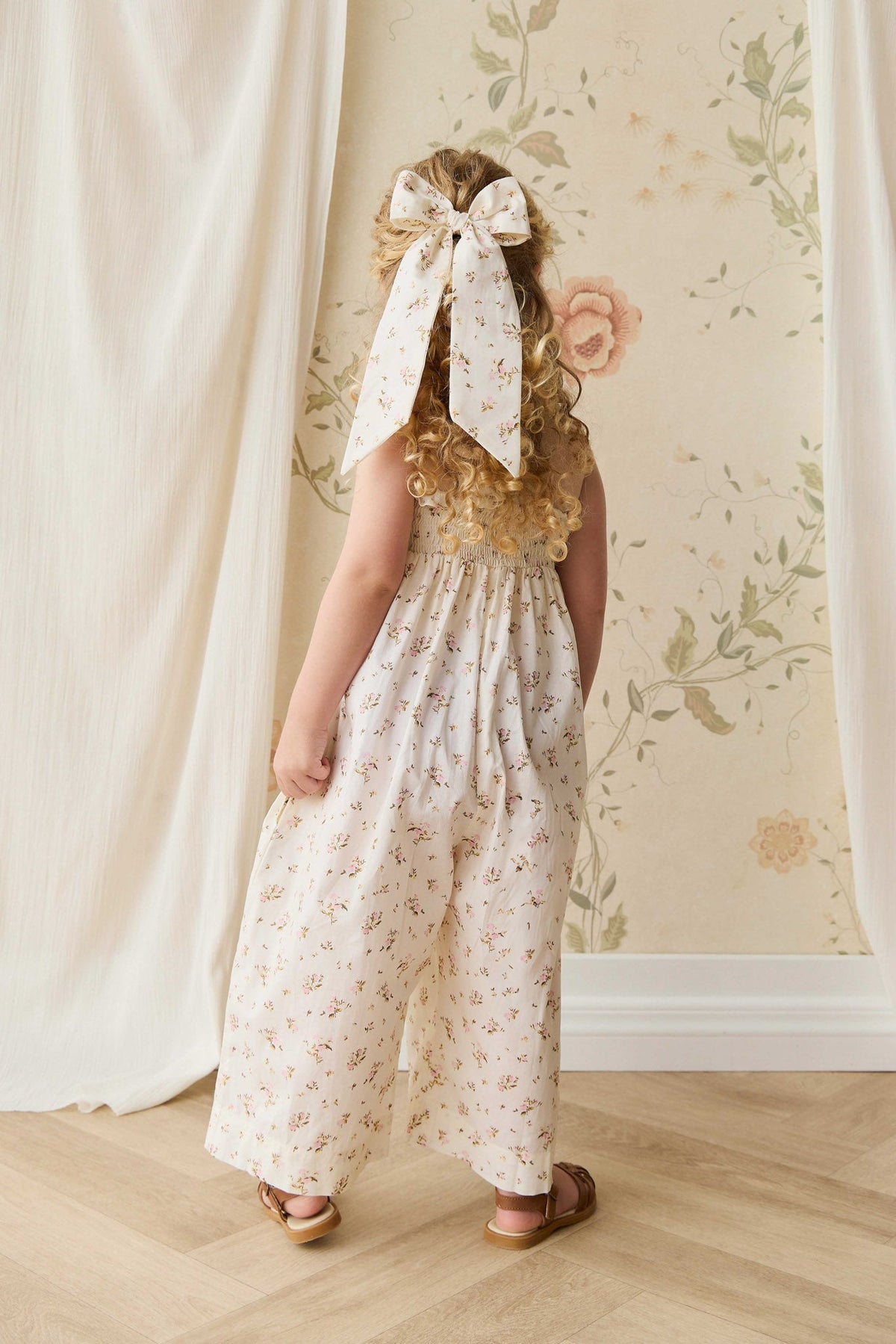 Organic Cotton Arabella Jumpsuit - Bianca Antique - image 4