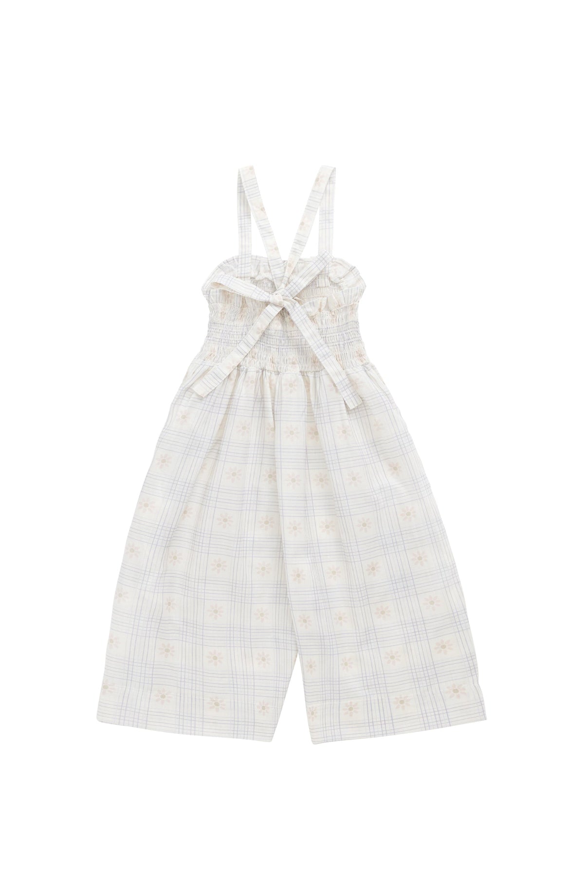 Organic Cotton Arabella Jumpsuit - Marguerite Egret - image 11