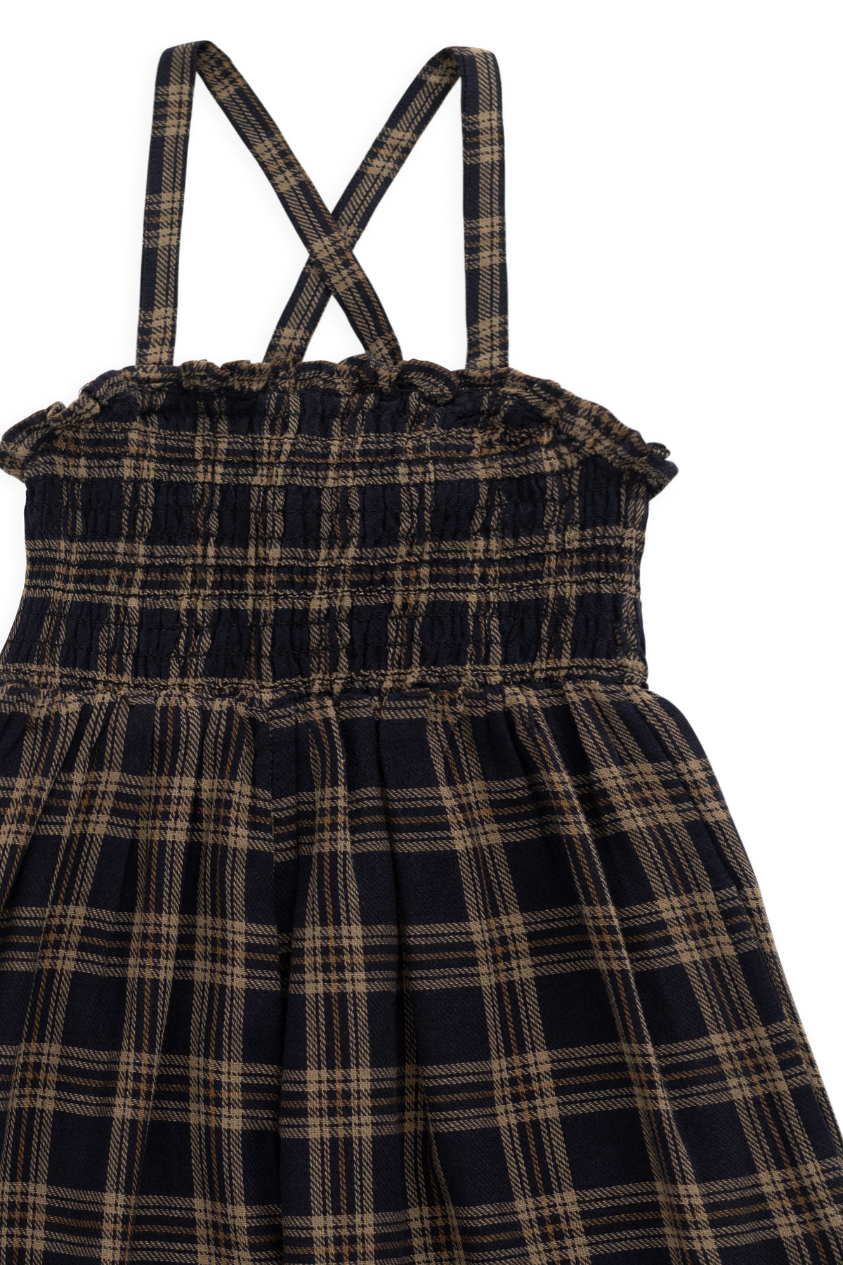 Organic Cotton Arabella Jumpsuit - Woodland Check - image 12
