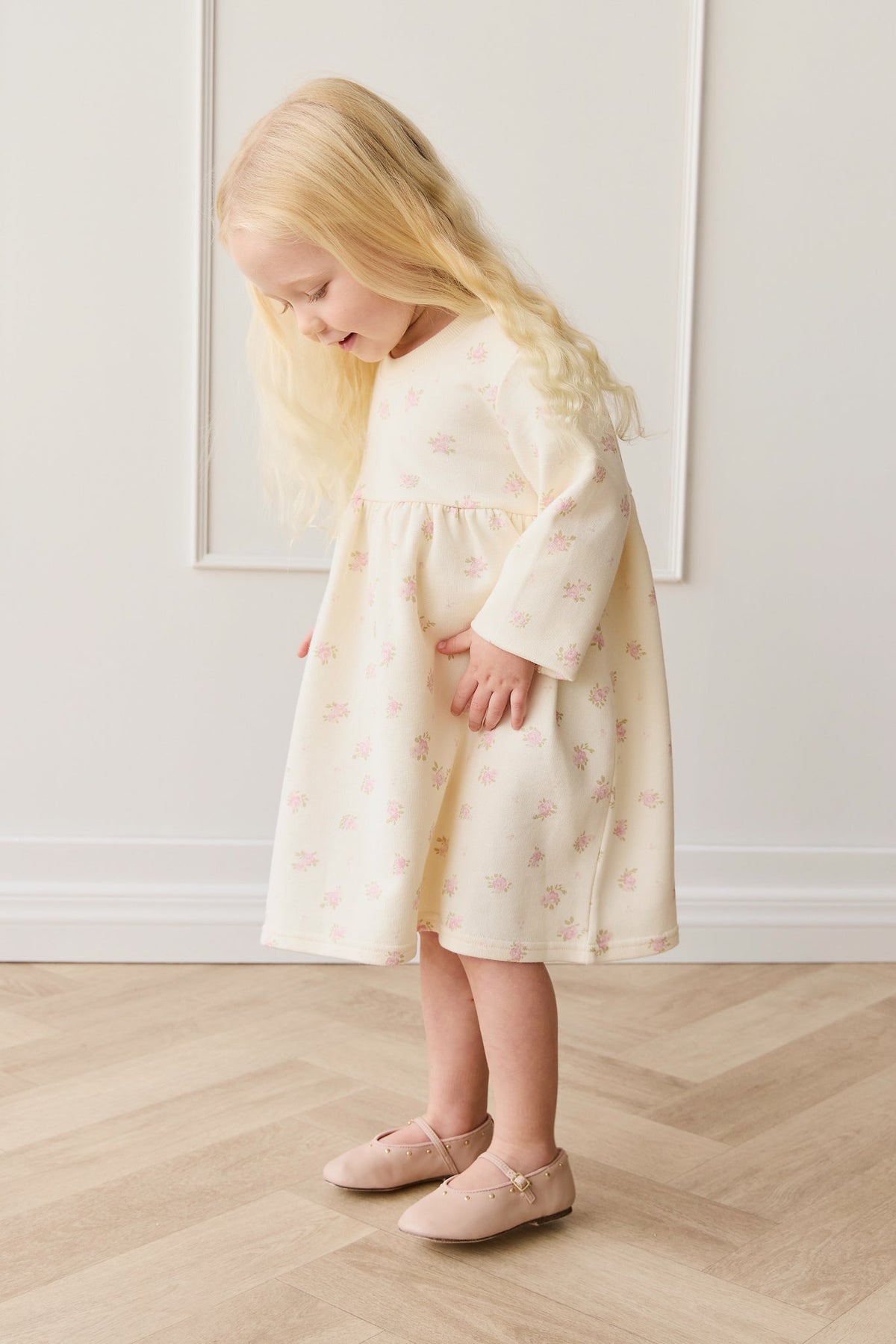 Organic Cotton Charlotte Dress - Simone Egret - image 2