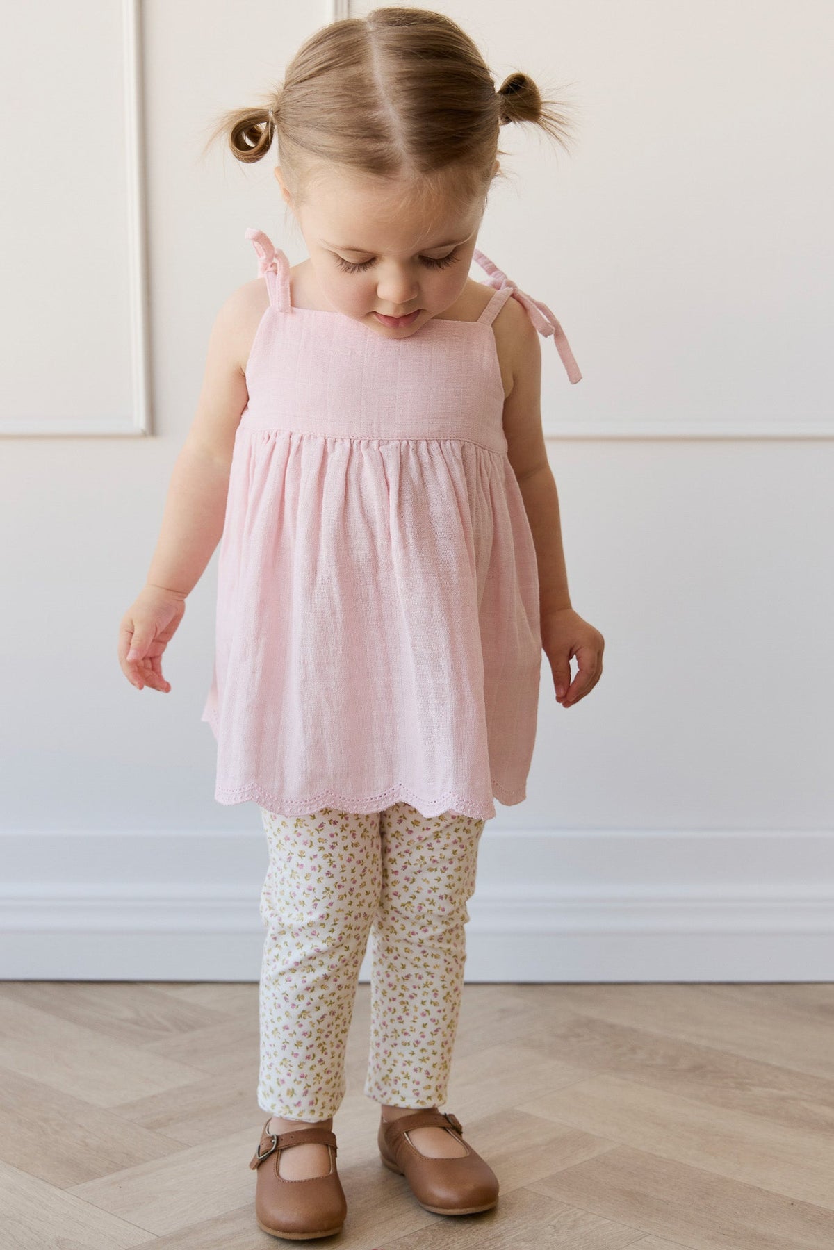 Organic Cotton Everyday Legging - Pippa Pink - image 1