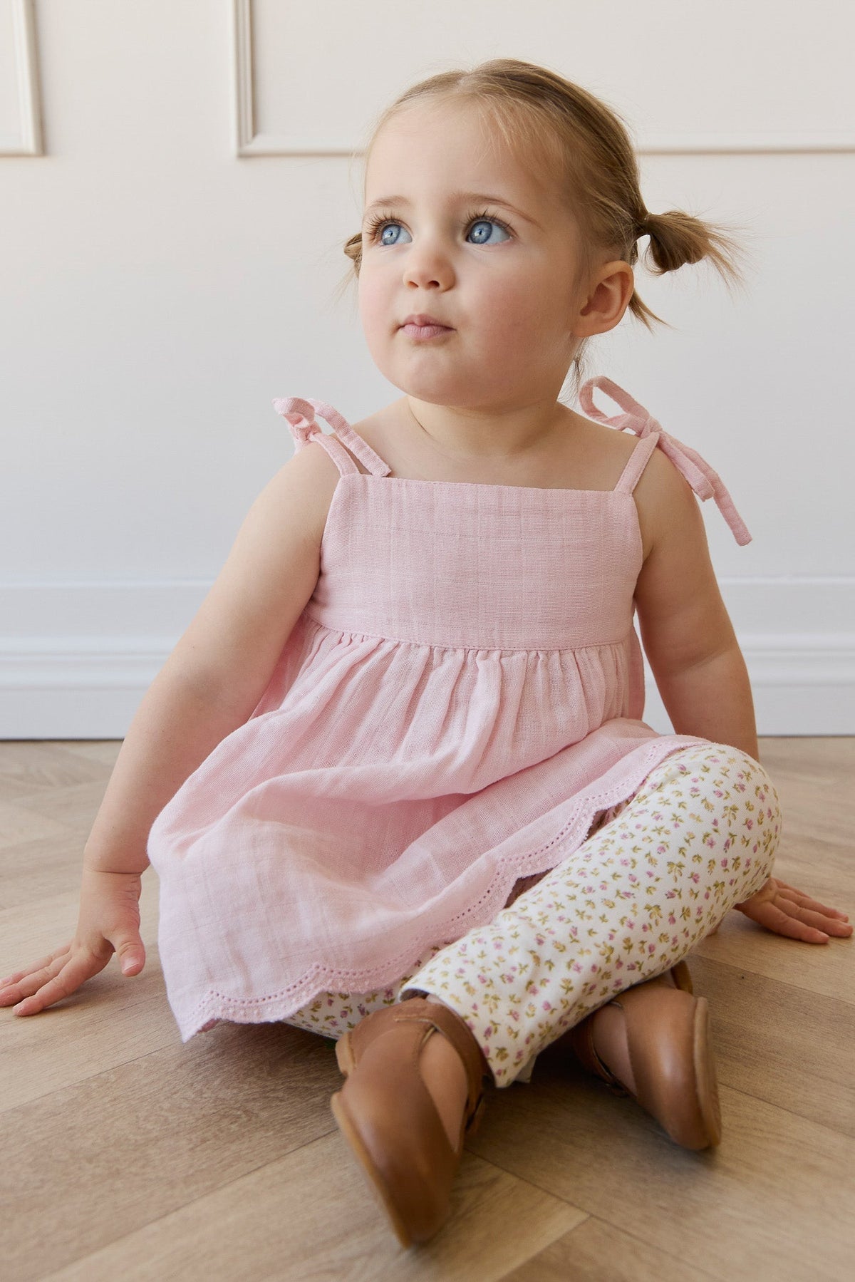 Organic Cotton Everyday Legging - Pippa Pink - image 3