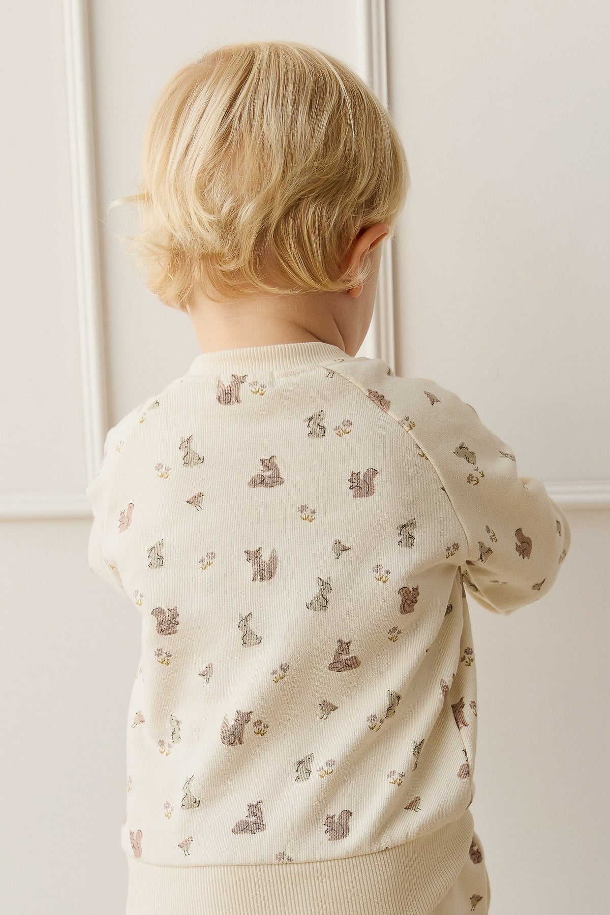 Organic Cotton Flynn Sweatshirt - Forest Friends - image 5