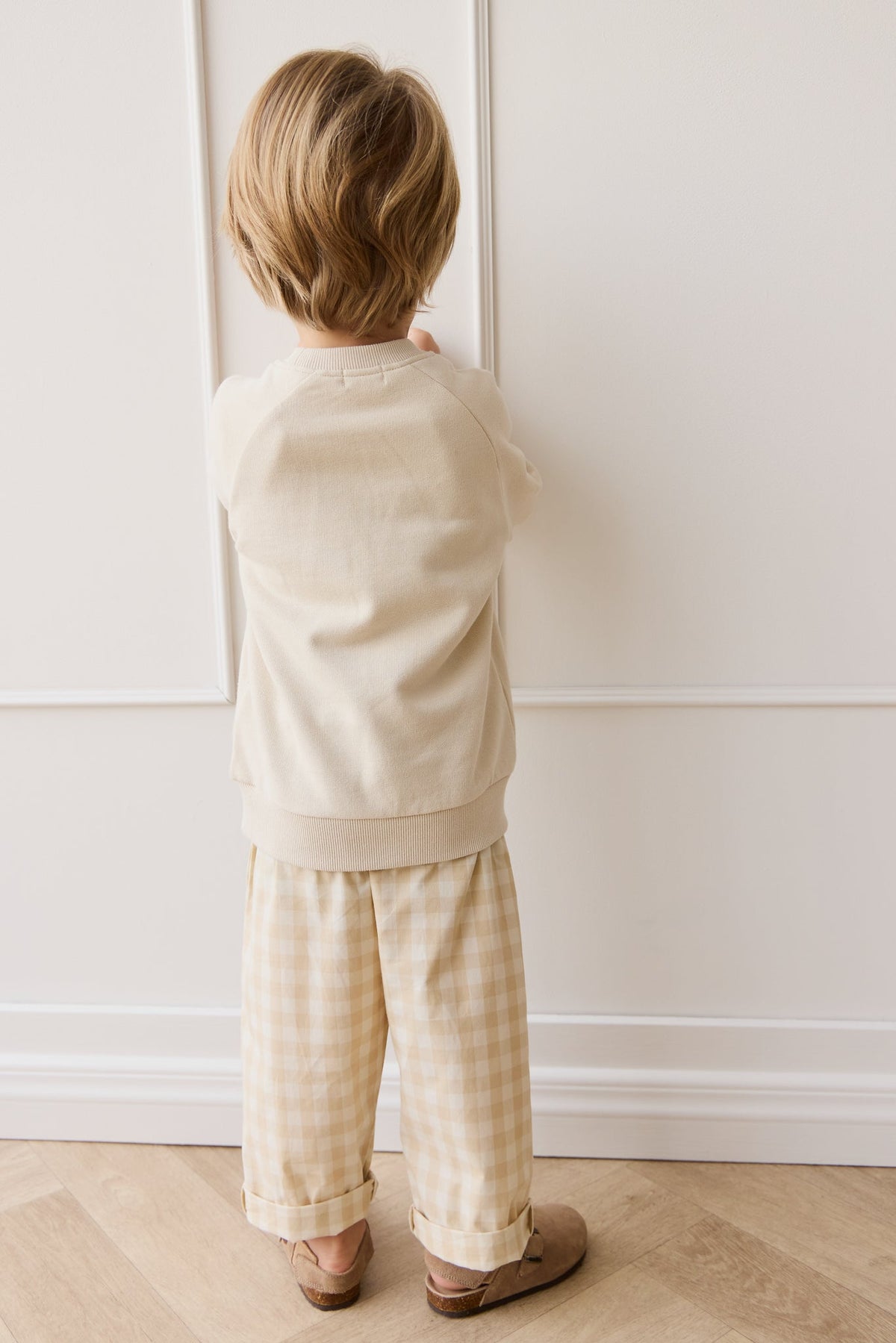 Organic Cotton Flynn Sweatshirt - Oat Lapin Jardin - image 6