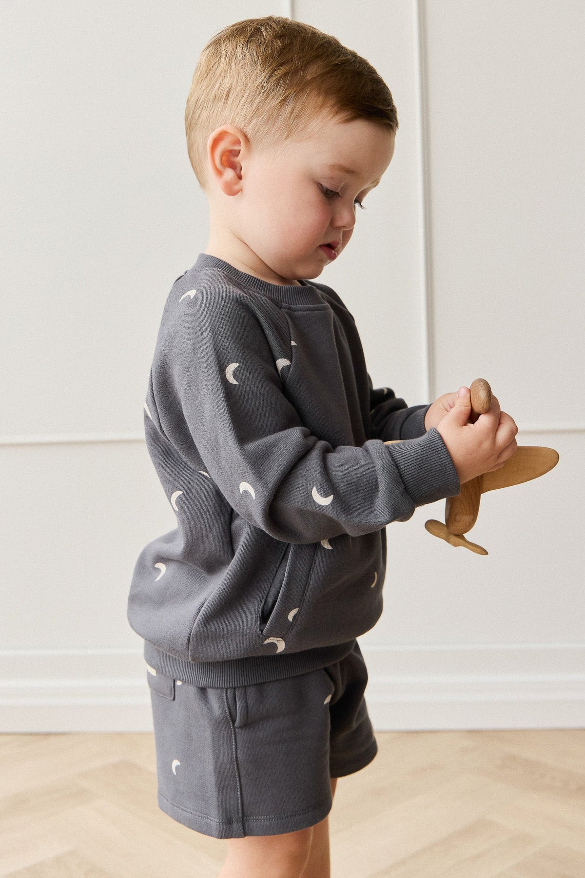 Organic Cotton Jalen Short - Crescent Moon Icelandic - image 3