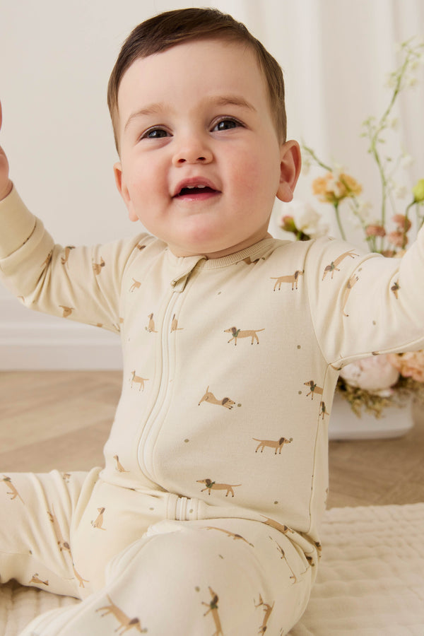 Organic Cotton Jude Onepiece - Play Ball Cassava