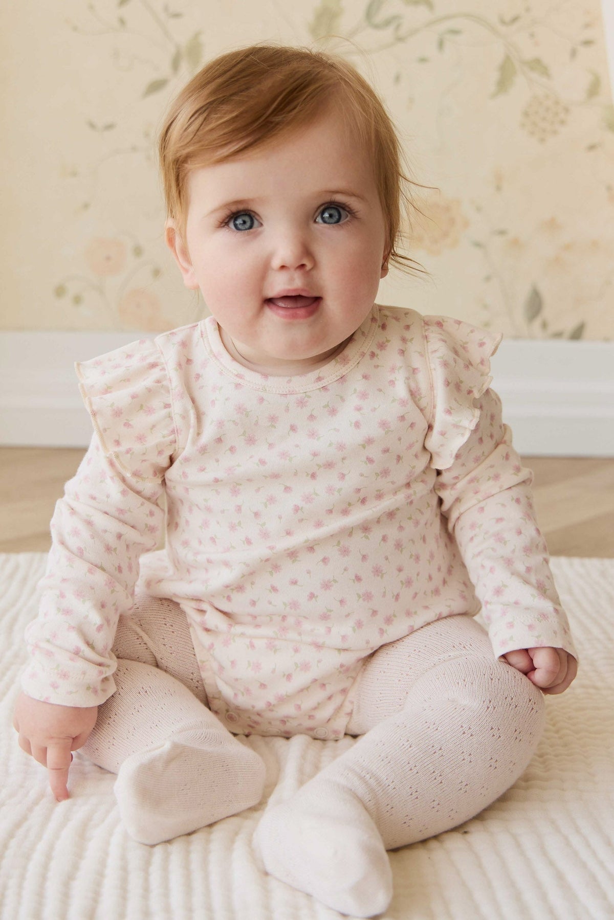Organic Cotton Kinley Playsuit - Victoria Blush - image 1