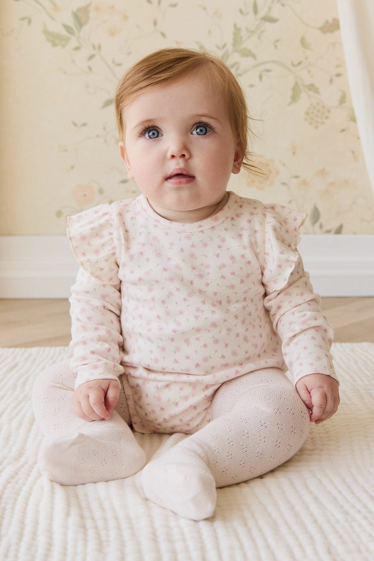 Organic Cotton Kinley Playsuit - Victoria Blush - image 4