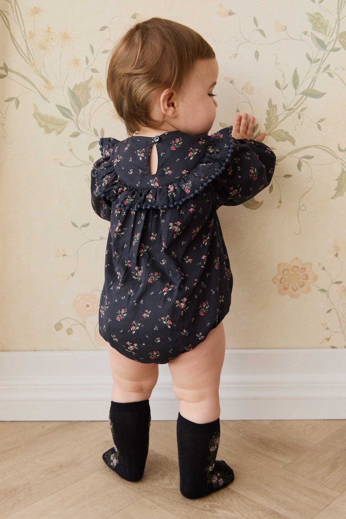 Organic Cotton Malia Playsuit - Bianca Noir - image 5
