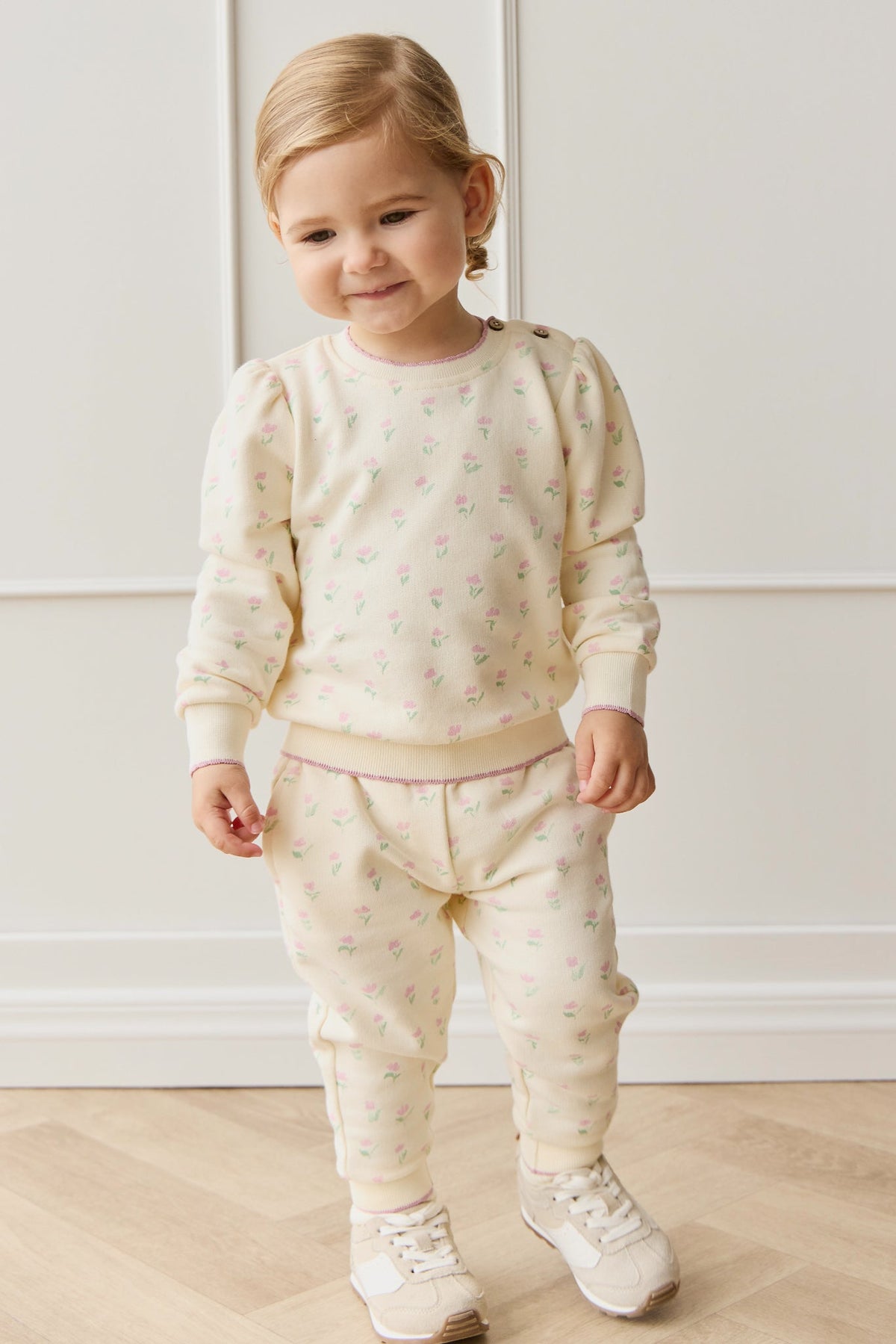 Organic Cotton Monroe Track Pant - Lila Pink - image 1