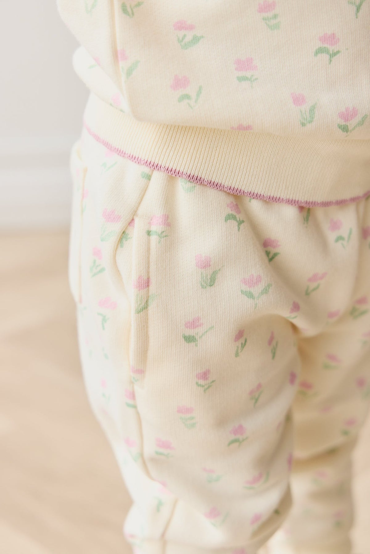 Organic Cotton Monroe Track Pant - Lila Pink - image 5