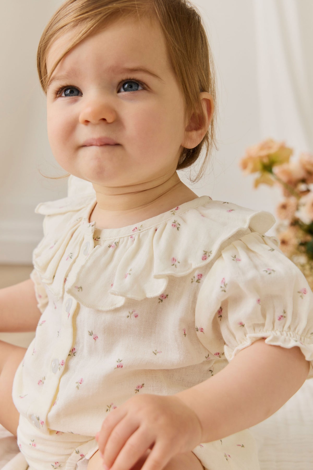 Organic Cotton Muslin Alora Top - Willow Rose - image 6