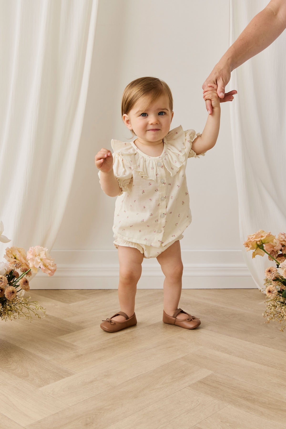 Organic Cotton Muslin Alora Top - Willow Rose - image 7